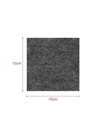 Fosenze Oto Çizik Tamir Kumaşı - Nano Teknolojiyle Araba Çiziklerini Giderir, 2 Adet Gri 10x10cm
