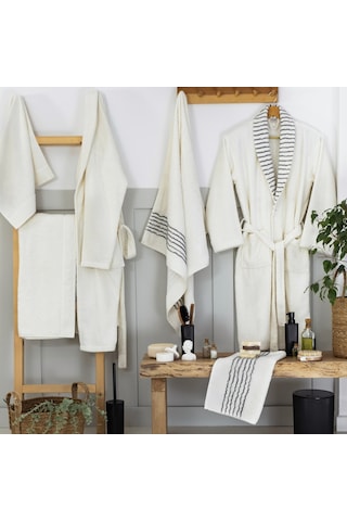 Schafer Home Scala Banyo Seti 6 Parça-krem Krem