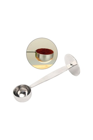 Homyl Espresso Kahve Ölçme Kaşığı Mutfak Aleti Gümüş Gümüş