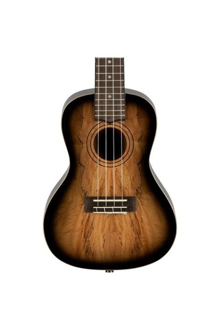 Lanikai Smbb-tx Spalted Maple Tenor Ukulele Limitli Seri - Kolek
