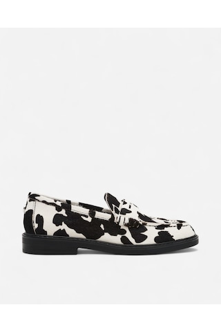 Steve Madden Adıson-c Blk/whte Kadın Siyah Loafer Adıson-c