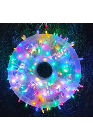 100 Metre Dekoratif Led 220 Prize Takılan 480 Led 8 Mod Renkli