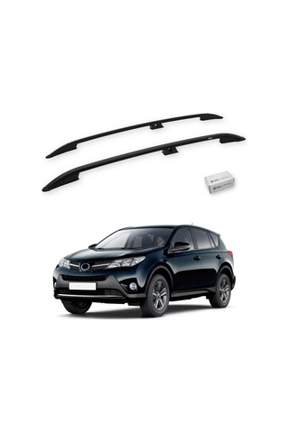 Turtle Toyota Rav4 Xa40 2013-2018 Tavan Çıtası Crown Siyah