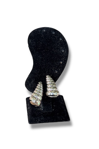 Büyükten Küçüğe Yay Şekilli Çelik Küpe Gümüş