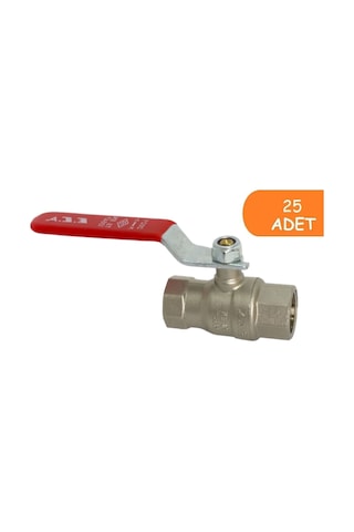 25 Adet Eca 1/2 Endüstriyel Tip Küresel Valfi İç Vida X İç Vida Pn25 602122187