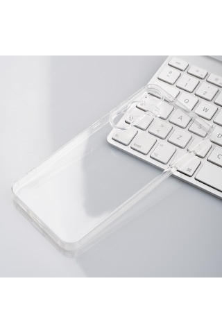 Samsung Galaxy Uyumlu S24 Fe Kılıf 2mm Anti Shock Silikon Şeffaf