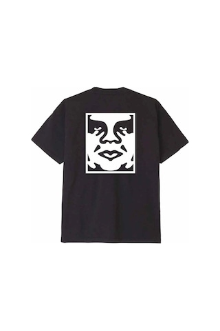 Domrebel Erkekler Için Obey Bold Icon Ağı Ağırlıklı Tişört - %100 Pamuk, Farklı Renk Seçenekleriyle Beyaz