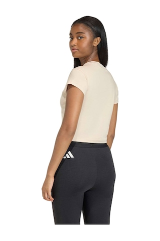 Adidas W Fı Sl Bb Tee Crlı Bej Kadın Kısa Kol T-shirt 000000000102496470