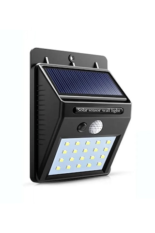 Güneş Enerjili Bahçe Lambası 20 Led Solar Lamba Bahçe Aydınlatma
