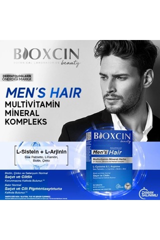 Bioxcin Beauty Men's Hair 30 Tablet