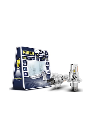 Solo H4 Led Far Ampul 8000 Lümen 6500k Beyaz 40w Ultra Parlak Profesyonel Seri 2 Adet