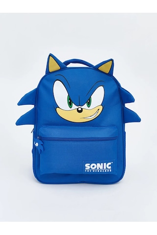 Lc Waikiki Mavi Sonic Baskılı Erkek Çocuk Sırt Çantası