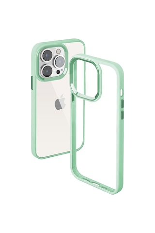 Buff Apple Uyumlu iPhone 14 Pro Max Yeni Havalı Tampon Kılıf Mor