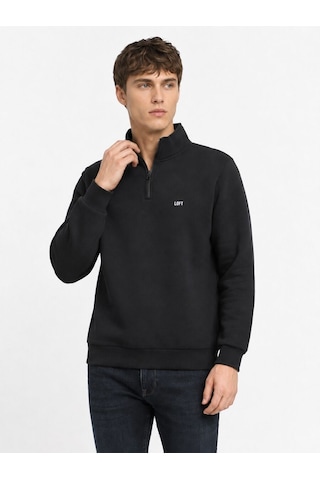 Loft Regular Fit Erkek Sweatshirt Lf2044638 Q1.v1 Siyah