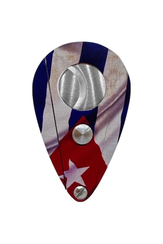 Cuban Flag Yaprak Model Metal Puro Kesici Krom 56ring