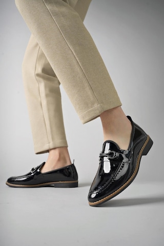 Muggo M7702 Garantili Erkek Günlük Klasik Casual Ayakkabı SİYAH RUGAN