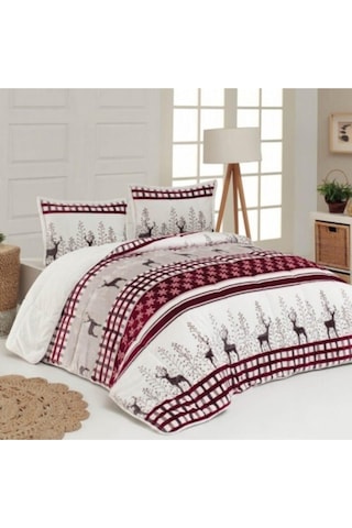Merinos Deer Tek Kişilik Yorgan Set Dear Gri Merinos Deer Tek Kişilik Yorgan Set Dear Gri