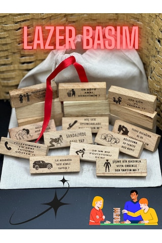 Yetişkin Jenga Oyunu +18