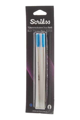 Scrikss 711 Slim Tükenmez Refil Mavi