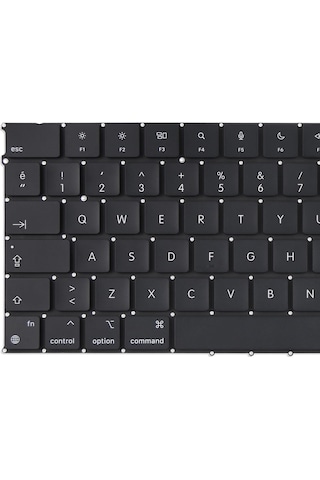 Apple Uyumlu MacBook Air Retina 15.3" M2 2023 A2941 Klavyekeyboard Tr Q Büyük Enter