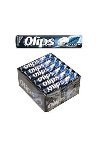 Olips Keskin Mentol Aromalı Bonbon Şekerleme 24 x 28 G