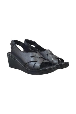 Pierre Cardin Deri Anatomik Kadın Sandalet Ayakkabı 001