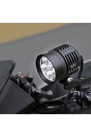 Ultra Power Lightning Usa Motosiklet Sis Farı 2 Adet 9 Led Off Road Spot Sel Kombo Delici Taşkın Çalışma Lambası