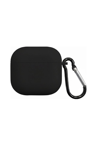 Caseonn Apple Uyumlu AirPods 4.nesil/anc Kılıf Askı Aparatlı Lansman Siyah