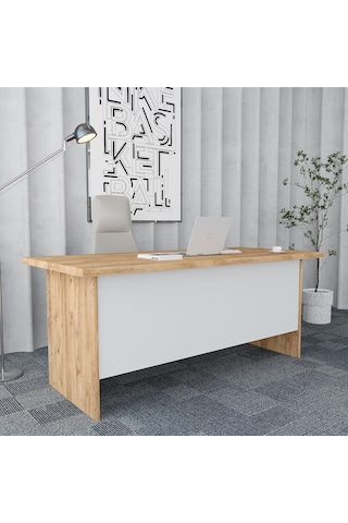 Asil 3'lü Ofis Takımı  Model 9 Çam Beyaz