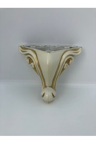 PLASTİK,10*9*9 CM KREM-GOLD DOLAP,KOLTUK,MOBİLYA AYAĞI (4ADET)