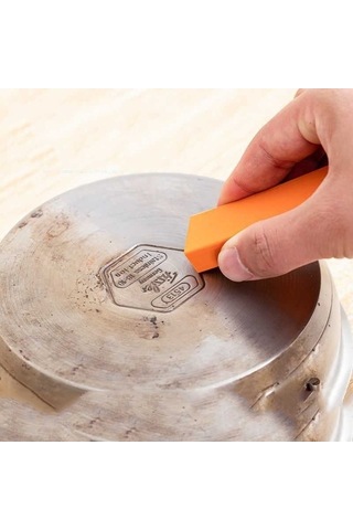 Prestigegoods Yeniden Kullanılabilir Paslanmaz Çelik Leke Silgi, Mutfak Musluk Kireç Temizleyici