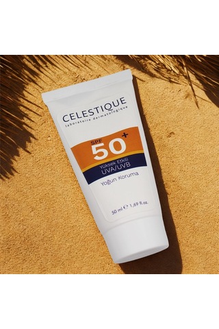 Celestique Yüksek Koruma Leke Karşıtı Güneş Kremi SPF50+ 50 ML
