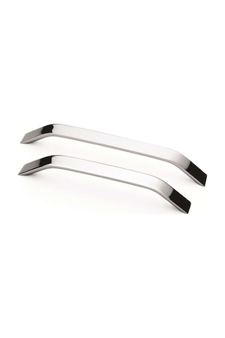 Eko Şahin Alüminyum Metal Lüks Modern Mobilya Çekmece Mutfak Dolabı Kulpu Krom 128mm Krom