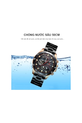 Leezsing Erkekler İçin Şık Ve Rahat 2162p-yh Model Kol Saati, 300g Ağırlık, 100x100x75mm Boyut Altın