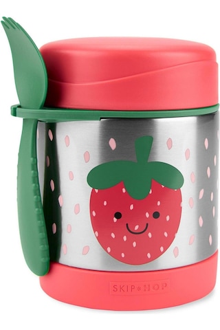 Skip Hop Spark Style Paslanmaz Çelik Termos 325 ML Kırmızı