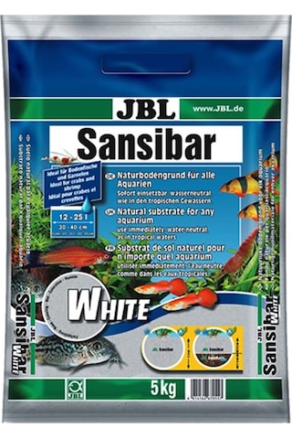 Jbl Sansıbar Beyaz 0,1-0,4 Mm 5 Kg Kum