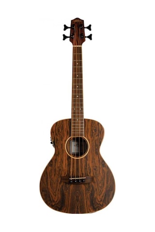 Lanikai Fb-ebu Elektro Bas Ukulele Profesyonel - Akasya Gövde Kısa Skala Short Scale , Bas Gitar Akort Düzeni, Dahili Preamp Ve Ekolayzer Ölçüler: 21 Perde / Bas Ukulele Formu