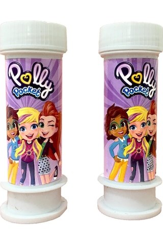 ​​​​​​​Polly Pocket Temalı 2'Li Köpük Baloncuk