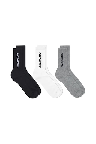 Salomon Lc2086200 Everyday Crew 3-pack Renkli Siyah - Beyaz - Gri