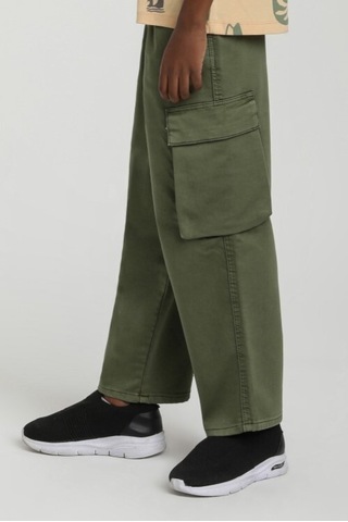 Xo Kids Erkek Çocuk Pantolon 4-8 Yaş 2573 haki