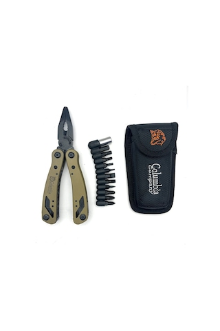 Columbia Company Np-4040 Çok Amaçlı Pense Ve Vidalama Seti - Haki