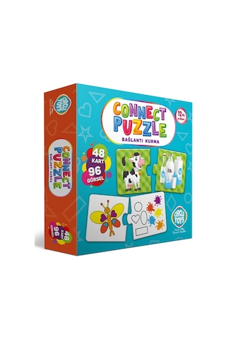 Circle Toys Connect Puzzle Bağlantı Kurma Oyunu Eşleştirme Kartla