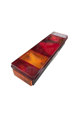 Stop Lambası 7-fonksiyon Üçgen Reflektörlü Plakalı Soketli Sol E9