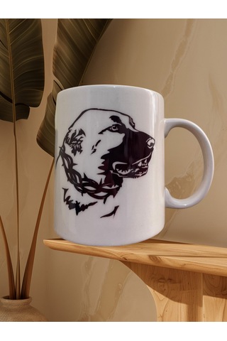 Sivaslılara Özel Çift Taraf Baskılı Kupa Bardak Krem