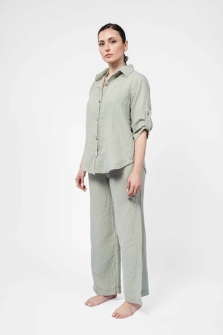 Atelier Chaputs Elya Green Shirt Çok Renkli