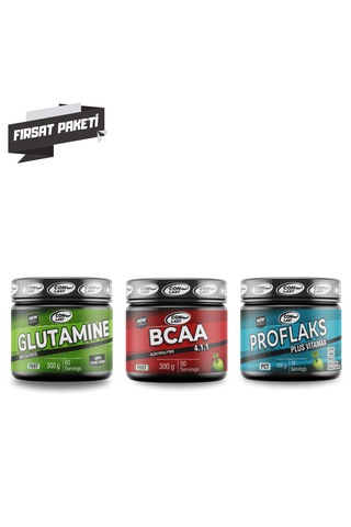 Glutamine 300 Gr/bcaa 300 Gr/proflaks Plus Vitamax 300 Gr Yeşil Elma