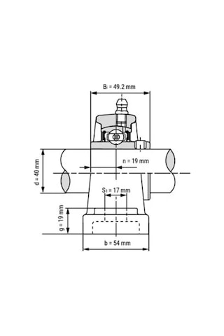 Ucp 208 Yatakli Rulman 40Mm 417711771