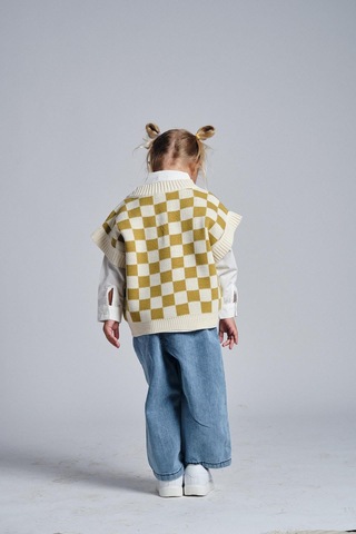 Erkek Süveterli Üçlü Takım Fıstık Yeşili