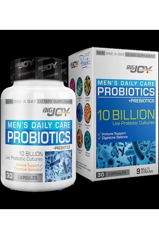 Bigjoy Vitamins Probiotics For Mens 30 Kapsül