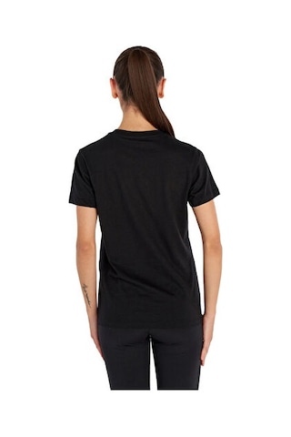Hummel T-te Elemental Logo Cotton Tee Kadın Günlük Tişört 912016-2001 Siyah SIYAH